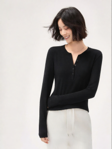 S&W | V-neck Slim Knitwear Long Sleeve Autumn New In