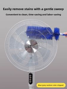 MONLEYTA | Multi-Functional Dust Cleaning Brush For Fans Air Conditioners Gap Cleaning Tool Round Head Non-Disposable Household Appliance