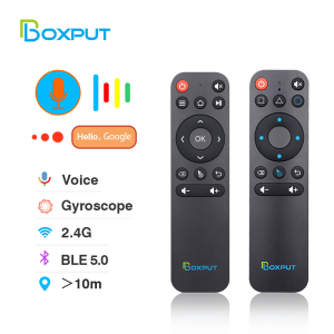 BT BPR1 BPR1S Plus BLE 5.0 Air Mouse BT 2.4G Wireless Voice Remote control Gyroscope IR Learning Android TV Box and PC