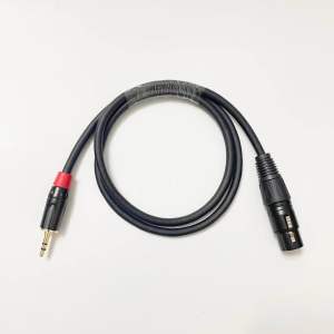 Dây micro 3.5mm ra XLR Canon Cái dùng cho Micro Mixer Sound card Âm ly dài 1.5m/3m