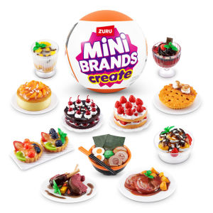 Zuru Mini Brands Blind Box 5 Surprises Masterchef Set Brands Masterchef Series 1 Mystery Ball Bundle Surprise Collectibles Toy