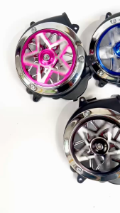 Tutup cover kipas mesin set spiner bigproject bintang croem krum Honda beat scoopy spacy fi 2012-2014 stater kasar