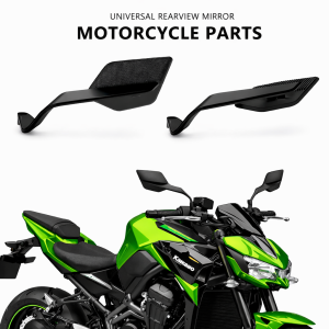 Motorcycle Wing Mirrors Rearview Rotating NEW Rearview Side Mirror For Kawasaki Z900 Z1000 Z800 Z750 Z650 Z300 Z250 Z125