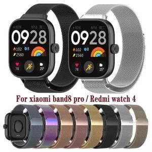 Milanese Loop Strap For Xiaomi Mi Band 9 Pro/8 Pro Smart Band Wristband Bracelet For Redmi Watch 6 5 4 Smartwatch Accessories