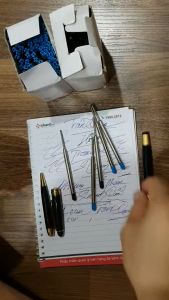 10 Ruột bi bút ký cao cấp Bi 0.7 mm dòng parker tròn Minh House