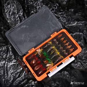 Hộp Đựng Mồi Câu Cá Di Động Có Đệm Mút Dành Cho Mồi Jig Móc Câu Mồi Spinner Mồi Spoon Hộp Đựng Dụng Cụ Câu Cá Chép Mồi Câu Ruồi.