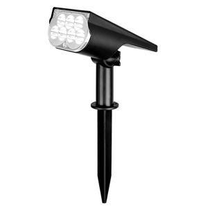 【Vodool】Solar Landscape Spotlights Waterproof Solar Landscape Lights Solar Garden Lights for Yard Garden House Garage Pathway