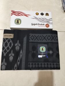 Kain Sarung Gajah Duduk Pria Katun Halus Asia Kembang Premium