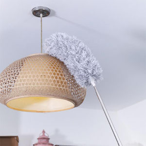 Portable Retractable Feather Duster Soft Fiber Not Easy To Shed Hair Electrostatic Dust Removal Suitable For Home Kitchen Etc