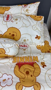[UC05 维尼熊] 2500TC Lava Luxe With  Comforter 高级版洛克棉七件套