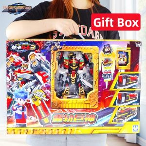 JUMPGO | Đồ Chơi Mô Hình Robot Biến Hình 4 Nhân Vật