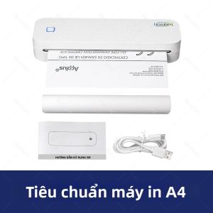 Máy In Nhiệt Bluetooth A4 Di Động Để In Ảnh Tài Liệu PDF Có Thể Gập Lại Nạp Giấy Bằng Tay Dùng Cho Văn Phòng Nhà Ở Trường Học Du Lịch