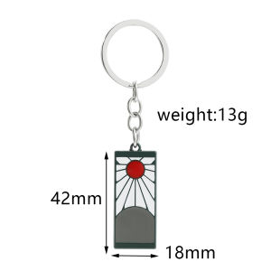 Bandai | Kimetsu no Yaiba Key chain Anime Two-dimensional Peripheral Keychain Tanjiro Keychain Men Women