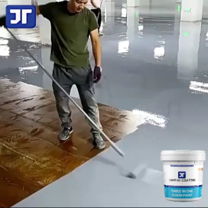 Cat Lantai Epoksi HA HA Paint Epoxy Floor Epoxy Floor Paint [Hardener Included] Waterproof Epoxy Floor Paint Outdoor Epoxy Floor Paint Bathroom 1/2/3/5KG cat lantai simen cat epoxy lantai Fast drying in 2 hours drying 地坪漆