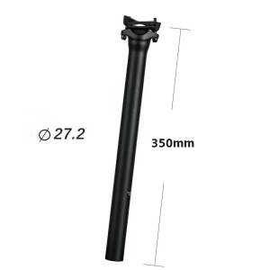Elitaone Lightweight Carbon Bicycle Seat Post 27.2mm Unidirectional Matte Finish Road And MTB Bike Seatpost 62PLUS