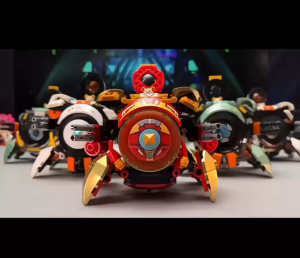[FUNGUS] Đồ Chơi Lắp Ráp Robot Hamster Biến Hình Cầu 4 Chân Gập Mở Nhiều Kiểu Lắp Ghép