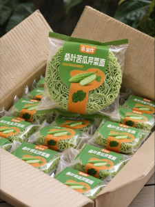 WENXIANGZAN | Diabetic Customized Noodles with Mulberry Leaves Bitter Gourd Celeriac