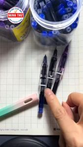 Bộ 50 ống mực màu tím / màu xanh/ màu đen tiện dụng thay thế cho tất cả các dòng bút mực - ỐNG MỰC KHÔNG XÓA ĐƯỢC - Lazada