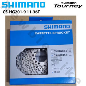 SHIMANO | SHIMANO ALTUS CS HG201 Cassette 9Speed Freewheel 11-36T Silver MTB Cassette Sprocket K7 Mountain Bike Bicycle Parts