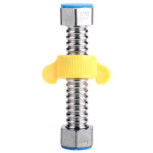 YUNRAN | Pressure Resistant Flexible Metal Hose for Water Heater 1/2 inch