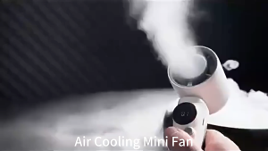 Portable 100 Speed LED Display Cooling Pad Fan 4000mAh Turbo Mini Fan