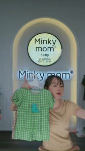 Bộ cộc thun lạnh MInky MOm cho bé 7- 28 kg TN-IN182