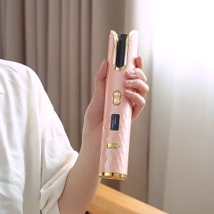 Alat Pengeriting Rambut Otomatis Nirkabel Pintar Perjalanan Alat Pengeriting Rambut Portabel Cordless Automatic Hair Curler Catok Portable Keriting Tanpa Kabel