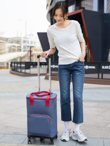 Casual Oxford Cloth Luggage Bag with Handle for Travel Male And Female Foldable Large Capacity Handheld Suitcase Bag