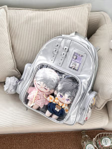 WUDONG | Transparent Double-Shoulder Anime Bag Large