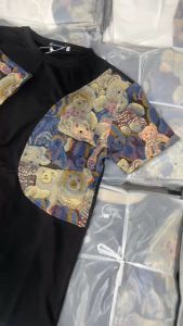 Áo thun nam cổ tròn in họa tiết GẤU nổi chất vải thun lạnh co giãn 4 chiều mấu mới nhất cao cấp