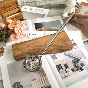 chockmen | Elegant One-Piece 18/10 Stainless Steel Serving Spoon/Ladle