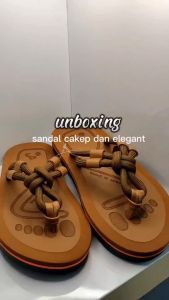 Sandal Jepit Gaya Vietnam / Sandal Distro Aesthetic Model Tali TS-01