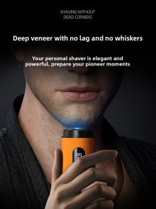 MONLEYTA | Portable Mini Electric Shaver For Men German Brand New Model 2025 Gift For Boyfriend Small Steel Cannon Shaving Razor