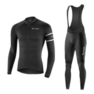 West Biking | Fleece Warm Cycling Suit Long Sleeve Long Pants