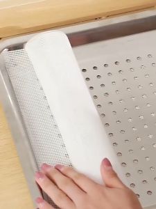 40/60x60cm Square Silicone Steamer Mesh Pad Non-Stick Silicone Mesh Cloth
