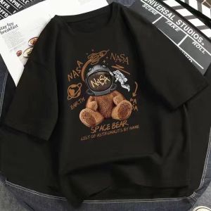 Cotton Ice Silk Thin Summer T-shirt