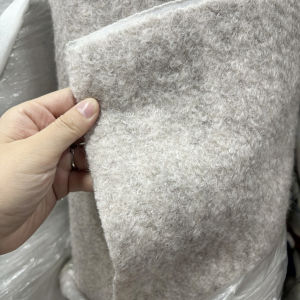 Vải Len Mềm Ấm Áp Màu Trắng Vải Len Toàn Bộ Vải Len Nỉ Thiết Kế Mùa Đông Vải Len Nỉ Mềm Ấm Áp Vải Len Nỉ Tròn