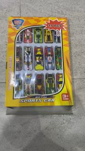 Mainan Anak Mobil-Mobilan 15pcs Metal Sport Car Mini Metal Sport Car BS