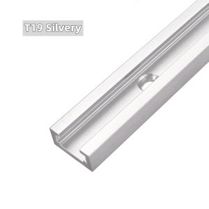 T Track Woodworking T-slot Slide Track Aluminium Miter T-TrackT-slot Miter Track Jig T Screw Fixture Slot Saw/Router Table Tool