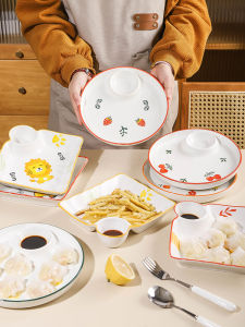 Bát Đựng Bánh Bao Sáng Tạo Hình Trái Tim Dùng Cho Trẻ Em Sáng Chế Bát Đựng Bánh Bao Hấp Bát Đựng Đồ Ăn Nhẹ Bằng Gốm Sứ