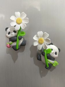 ของที่ระลึกจากปีกัน หมีแพนด้า ติดตู้เย็นแบบ 3 มิติ ของเล่นแม่เหล็ก ของขวัญวัฒนธรรมสร้างสรรค์สำหรับการเดินทางไปในประเทศ