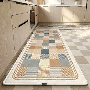 Non-slip Oil-resistant Washable Waterproof Absorbent Kitchen Mat