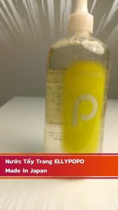 [HỎA TỐC] Nước Tẩy Trang ELLYPOPO 500ml Nhật Bản Nhân Sâm Sạch Sâu | Hàng Chính Hãng