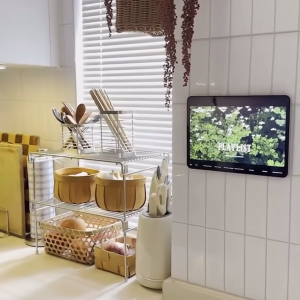 >SG Stock> SS304 Stackable Rack Cabinet Tiered Shelves Kitchen Shelf Kitchen Rack Desktop Rack Space Saver Rack Countertop Rack Countertop Organizer Rack Under Sink Organizer Rack Cabinet Organizer Rack Pot Stand Pot rack Pots Holders