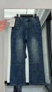 Pants for men jeans baggy straight wide cut casual loose jeans for men korean style