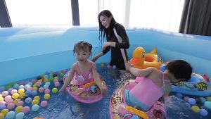 【 jumbo promo】Kolam Renang Karet Anak Dewasa Keluarga Ukuran 1.2 Sampai 1.5 Meter Jumbo Besar Mandi Bola Murah Inflatable Swimming Pool For Kids / Kolam Renang Anak / Kolam Renang Karet