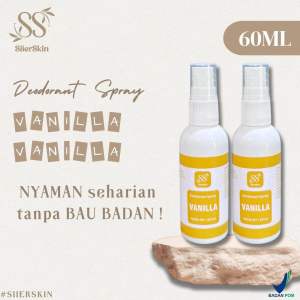 (BPOM) Deodoran Natural Spray SiierSkin buy 1 get 1