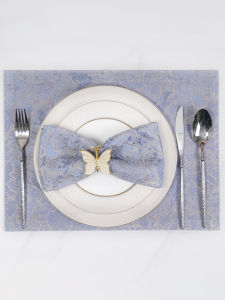 High-End Dining Table Mat Hotel Home Use Heat Resistant Cloth Art Anti-Scalding Plate Pad Bowl Mat Luxury Table Pad