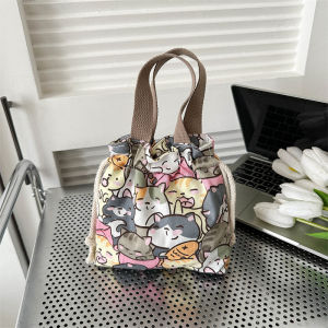 กระเป๋าผ้าฝ้ายถักแบบมือทำ กระเป๋าสะพายไหล่แบบลำลองสำหรับผู้หญิง กระเป๋าถือผ้าใบ กระเป๋าใส่โทรศัพท์มือถือ กระเป๋าสะพายไหล่ขนาดเล็ก กระเป๋าถือผ้าใบ