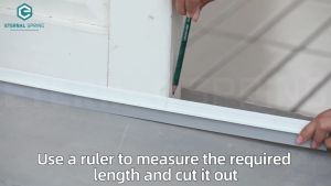 กลยุทธ์ที่กั้นประตู กันฝุ่น กันแมลง กันแอร์ออก คิ้วกั้นประตู หนัง PU หุ้มโฟม ทั้งแท่ง แบบติดกับประตู